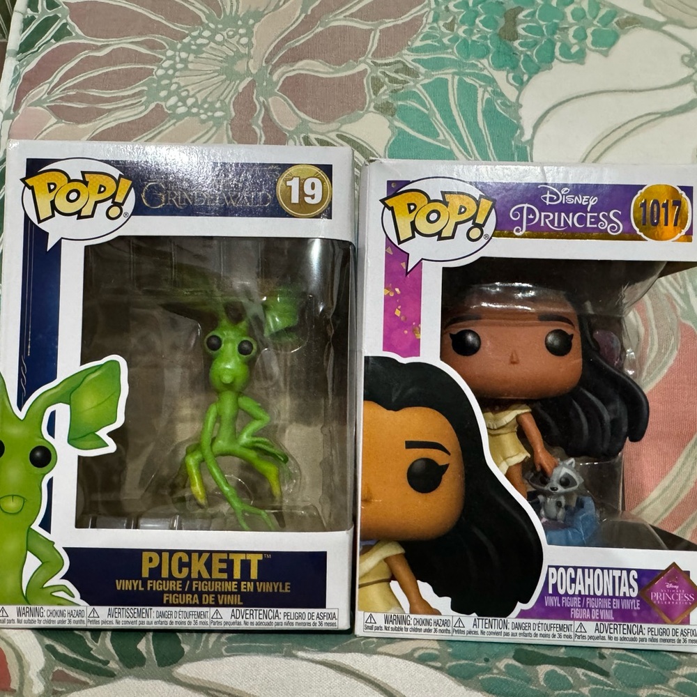 Funko Pop! Pickett and Pocahontas Vinyl Figures
